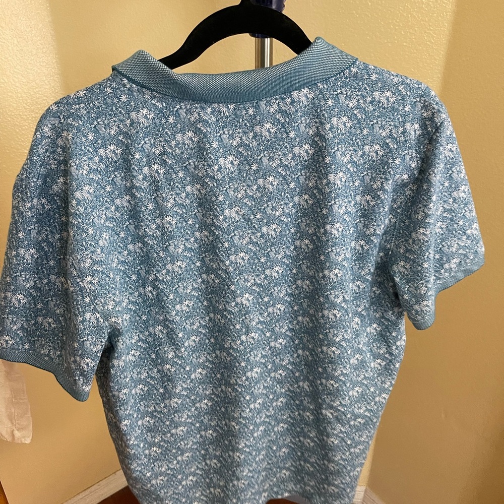 Van Heusen - floral polo shirt